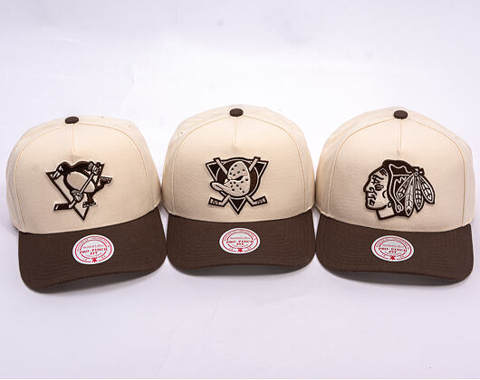 Kšiltovka Mitchell & Ness - NHL Fashion Basic 2T Pro Vntg - Anaheim Ducks - Cream