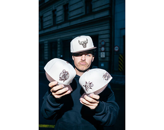 Cap Mitchell & Ness - NBA Fashion Basic 2T Snapback - Chicago Bulls - Cream