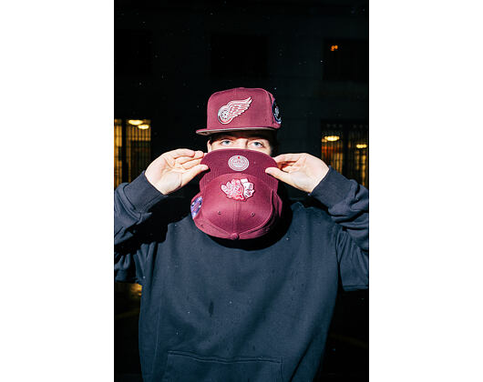 Cap Mitchell & Ness - NHL Fashion Basic Snapback - Chicago Blackhawks - Dark Purple