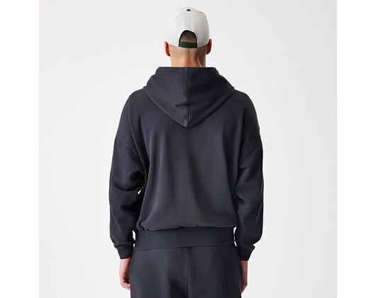 Sweatshirt New Era - Branded Washed Full-Zip Hoody - Black
