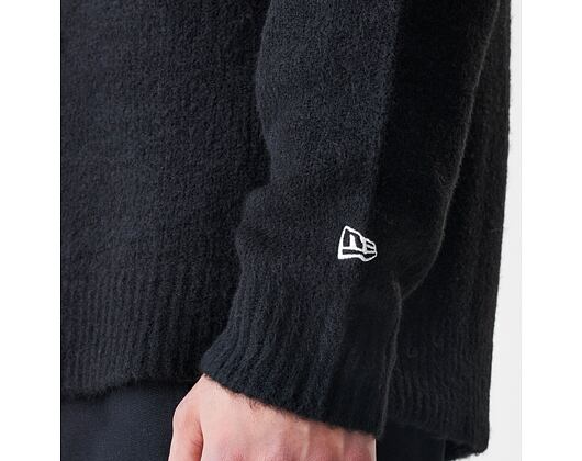 Sweater New Era - Branded Knit Sweater - Black