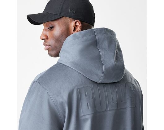 Jacket New Era - NBA Suede Hooded Jacket - Chicago Bulls - Grape