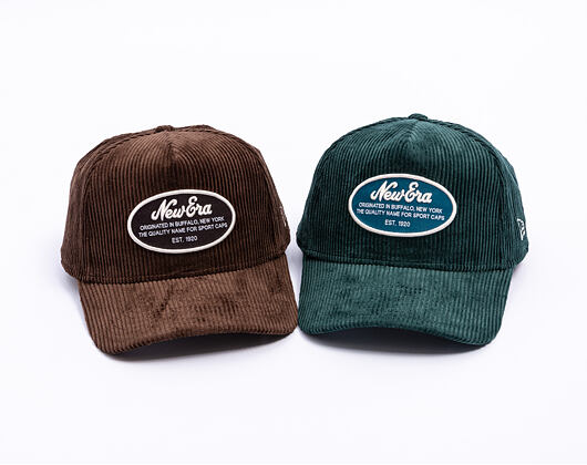 Cap New Era - Branded Patch Cord 9FORTY A-Frame - Brown