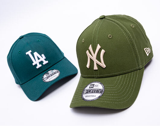 Cap New Era - MLB Essential 9FORTY - NY Yankees - Rifle Green / Stone