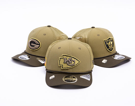 Cap New Era - NFL25 "Salute to Service" - 9SEVENTY Stretch-Snap - Kansas City Chiefs 