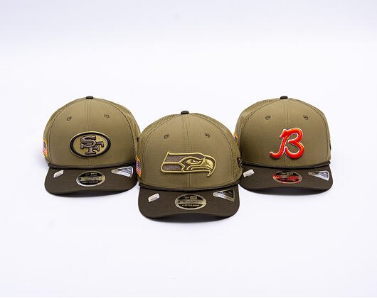 Cap New Era - NFL25 "Salute to Service" - 9SEVENTY Stretch-Snap - Seattle Seahawks 