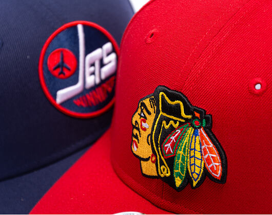 Cap New Era - NHL 9SEVENTY Stretch-Snap - Chicago Blackhawks - Team Color