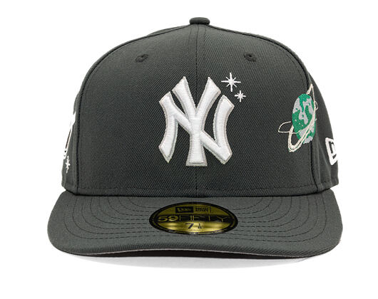 Cap New Era - MLB Planet Icon 59FIFTY - NY Yankees - Steel Clouds