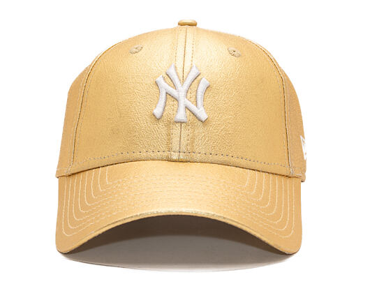 Womens Cap New Era - MLB Metallic 9FORTY - NY Yankees - Gold