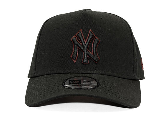 Cap New Era - MLB Team Outline 9FORTY A-Frame - NY Yankees - Black / Burgundy