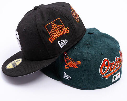 Cap New Era - MLB "Image Drop" ALL OVER 59FIFTY - San Francisco Giants - Black