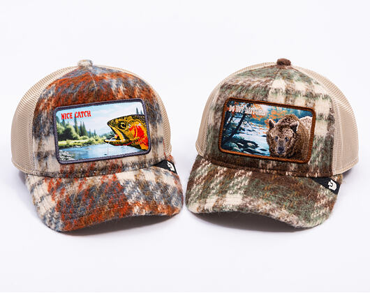 Kšiltovka Goorin - Don't Poke the Bear - Plaid