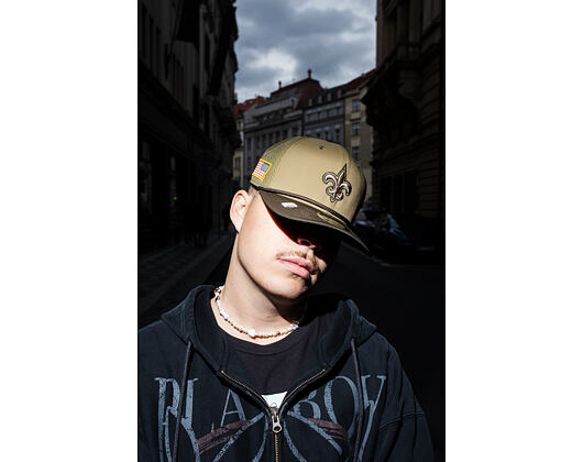 Cap New Era - NFL25 "Salute to Service" - 9SEVENTY Stretch-Snap - New Orleans Saints 