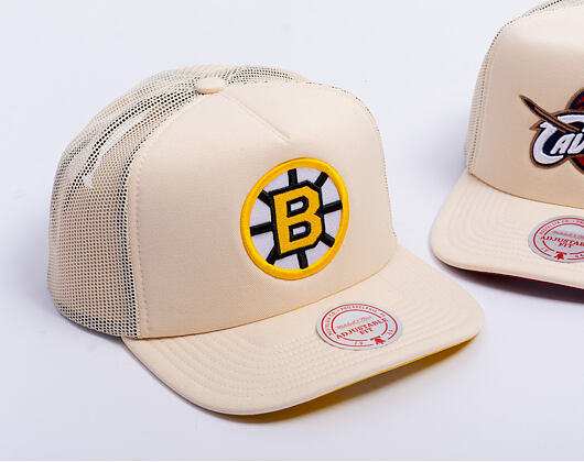 Mitchell & Ness - Evergreen Trucker Vntg - NHL - Boston Bruins - Off White