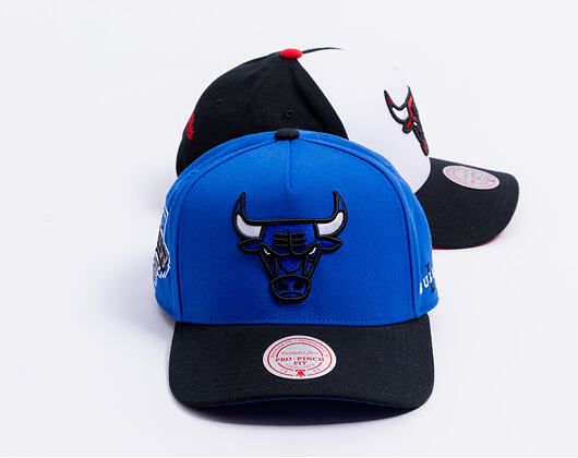Mitchell & Ness - Core I Pro Snapback - NBA - Chicago Bulls - Blue-Black