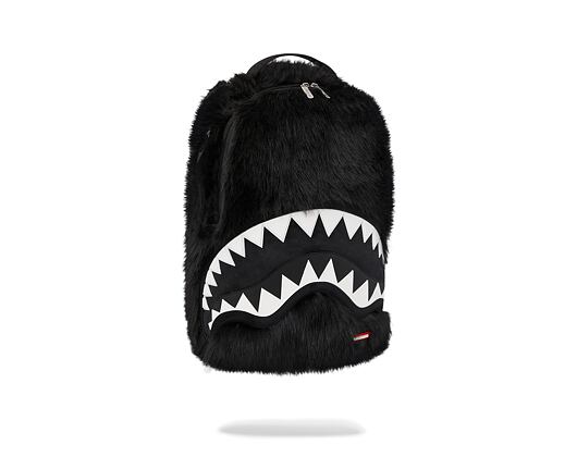 Sprayground Fur Cray Black Backpack