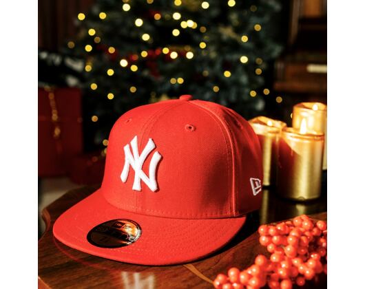 Cap New Era - MLB Basic 59FIFTY - NY Yankees - Scarlet / White