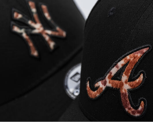 Cap New Era - Animal Pack 9FORTY MLB Faux Pony Cow Infill - Atlanta Braves