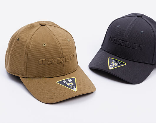 Oakley Cap - Bark Embossed Hat - Army Green