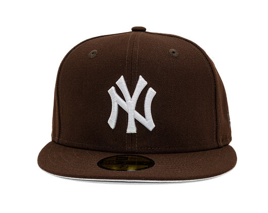 New Era - MLB Seasonal 59FIFTY - NY Yankees - Burnt Wood - Brown