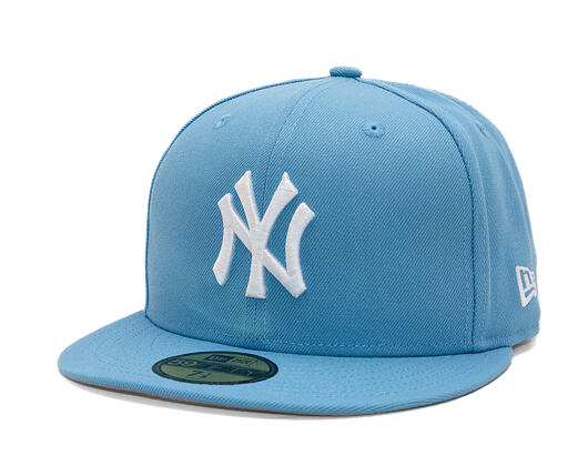 New Era - MLB Seasonal 59FIFTY - NY Yankees - Sky Blue / Pink UV