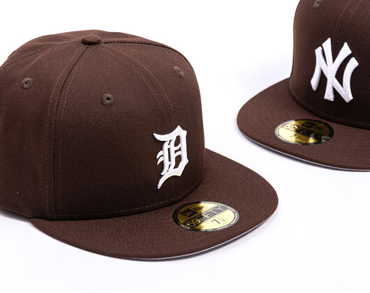 New Era - MLB Seasonal 59FIFTY - Detroit Tigers - Burnt Wood - Brown