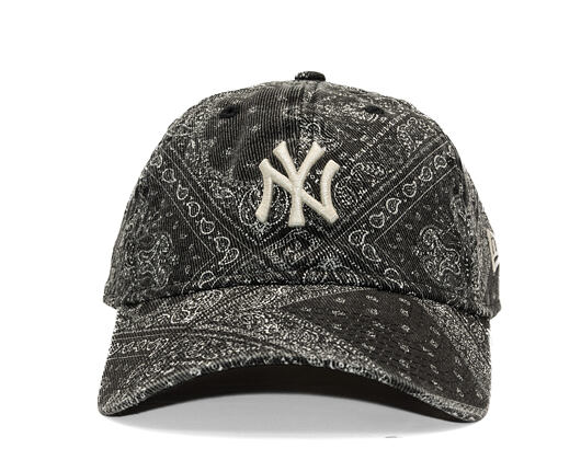 Cap New Era - MLB Washed Paisley 9TWENTY - NY Yankees - Black
