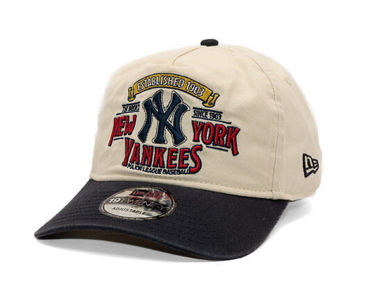 Cap New Era - MLB Washed Graphic 19TWENTY - NY Yankees - Cream