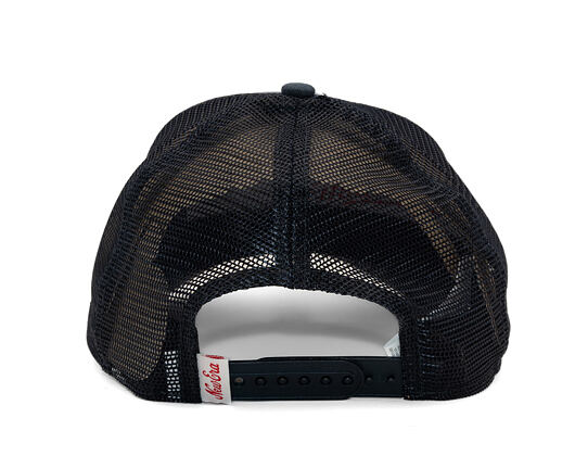 Cap New Era - Branded Oval Canvas Distress 9FORTY Trucker - Navy