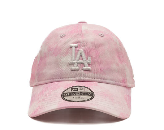Kids Cap New Era - MLB Tie Dye 9TWENTY - LA Dodgers - Blush Pink