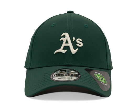 Cap New Era - MLB Recycled Midi 9FORTY - Oakland Athletics - Dark Green