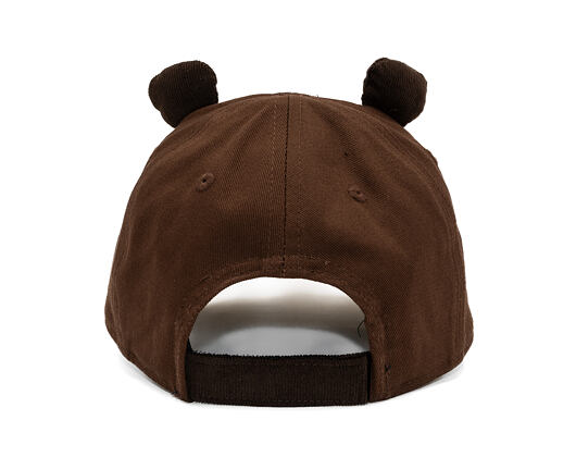 Kids Cap New Era - Branded Cord Ears 9FORTY - Chestnut Brown
