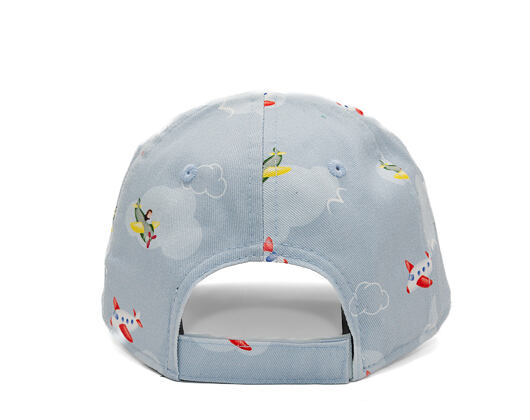 Kids Cap New Era - MLB Plane All Over 9FORTY - NY Yankees - Sky Blue