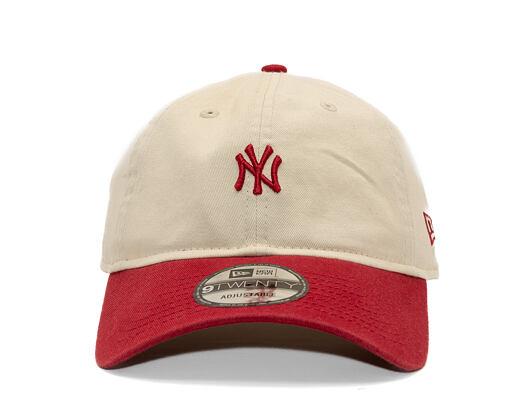 Cap New Era - MLB Mini Logo 9TWENTY - NY Yankees - Cream