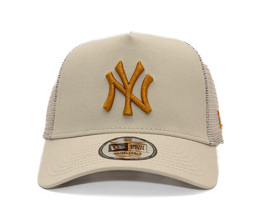 Cap New Era - MLB Essential 9FORTY Trucker - NY Yankees - Stone