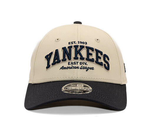 Kids Cap New Era - MLB Wordmark 9FORTY M-CROWN - NY Yankees - Cream