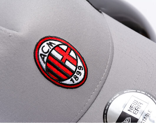 Cap New Era -  Patch 9FORTY Trucker - Ac Milan - Grey