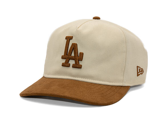 Cap New Era - MLB Suede Visor 9FIFTY A-Frame - LA Dodgers - Cream