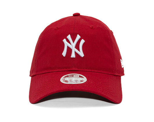 Womens Cap New Era - MLB Essential Midi Logo 9TWENTY - NY Yankees - Pinot Red