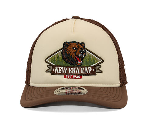 Cap New Era - Branded Graphic 9FORTY M-CROWN Trucker - Cream