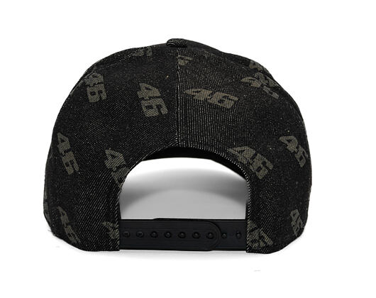 Cap New Era - Valentino Rossi VR46 Denim 9FORTY Trucker - VR46 - Black