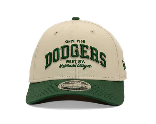 Cap New Era - MLB Wordmark 9FORTY M-CROWN - LA Dodgers - Cream