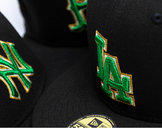 Cap New Era - MLB 2026 St. Patrick Day 59FIFTY - LA Dodgers - Black