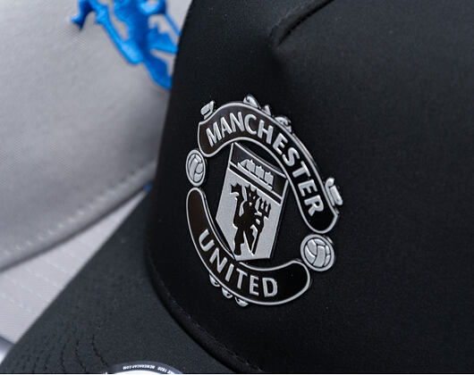 Cap New Era -  Reflective 9FORTY Trucker - Manchester United FC - Black