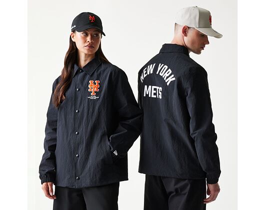 Jacket New Era - MLB Coaches Jacket - NY Mets - Black