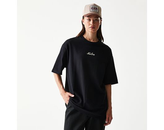 Tee New Era - Script Oversized Tee - Black