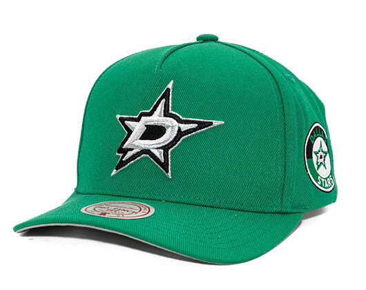 Mitchell & Ness - Dallas Stars - Double Clutch Pro Snapback - Green