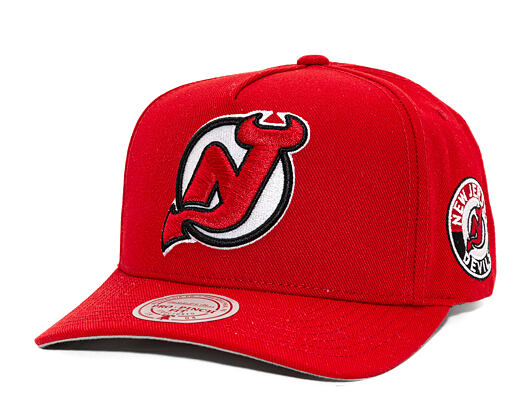 Mitchell & Ness - New Jersey Devils - Double Clutch Pro Snapback - Red
