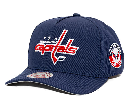Mitchell & Ness - Washington Capitals - Double Clutch Pro Snapback - Navy
