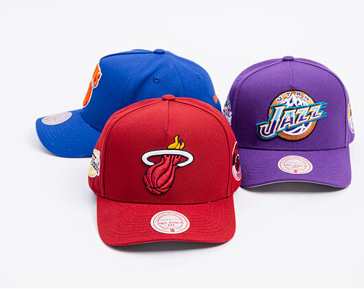 Mitchell & Ness - Miami Heat - Double Clutch Pro Snapback - Red
